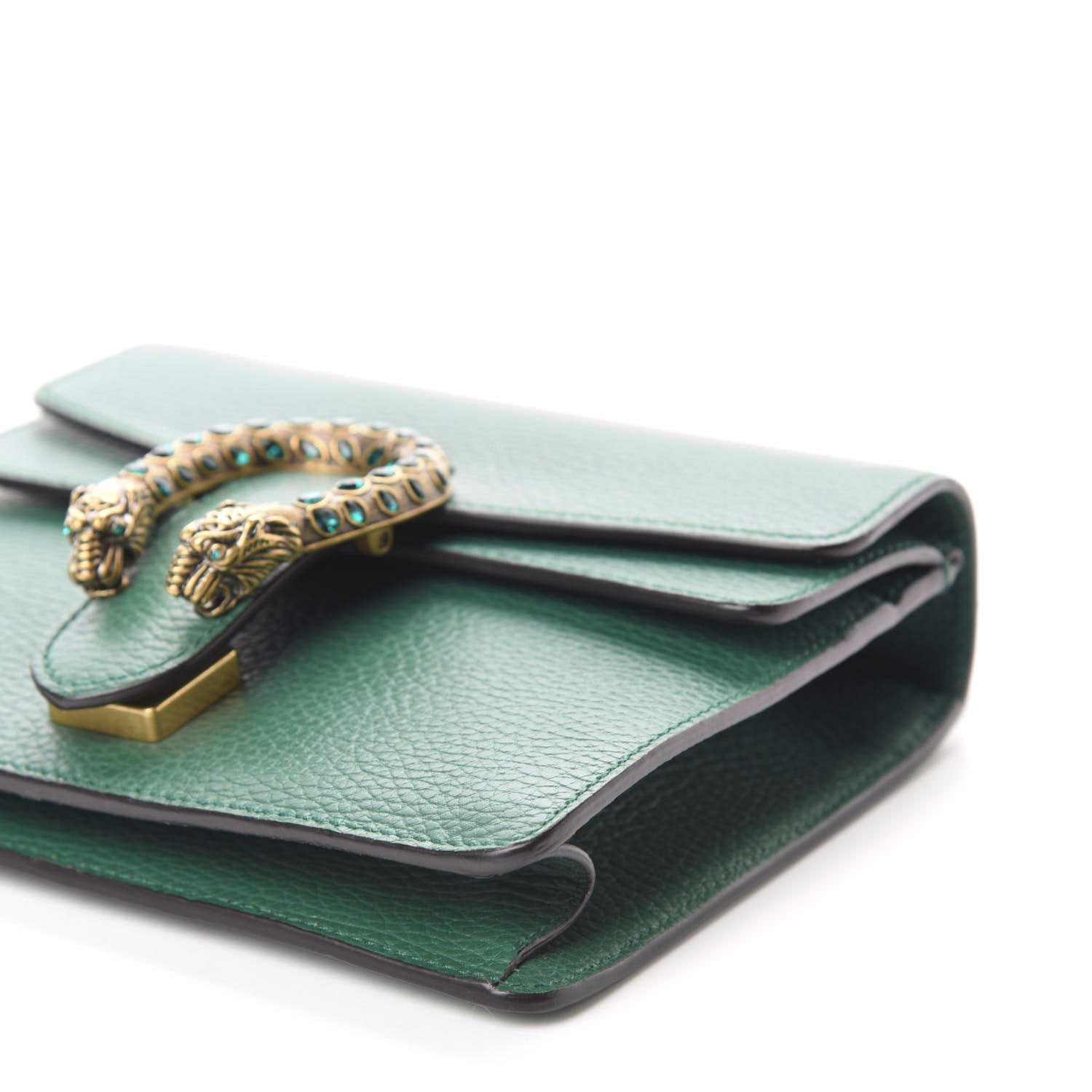 Gucci Calfskin Mini Dionysus Shoulder Bag Emerald 7 of 10