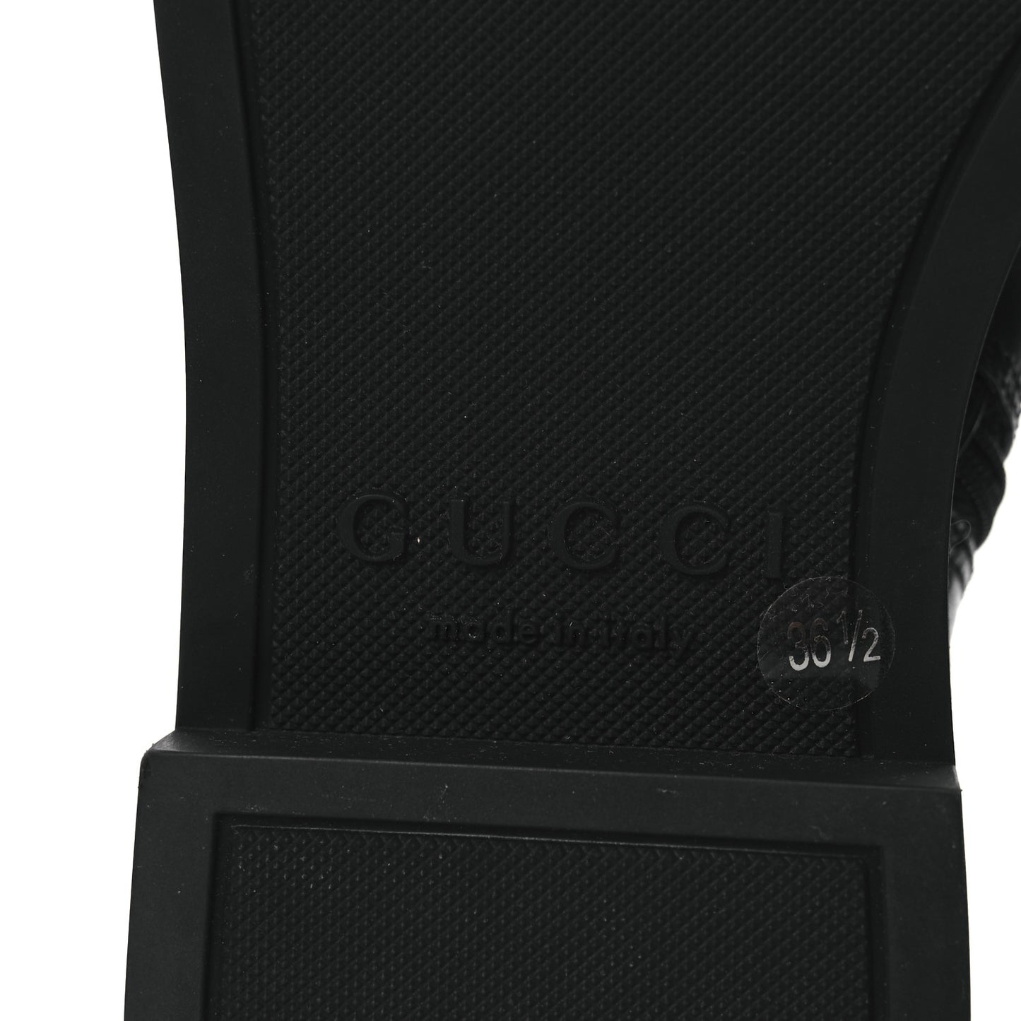 Guccissima Real Betis Glamour Womens Horsebit Ankle Boots 36.5 Black