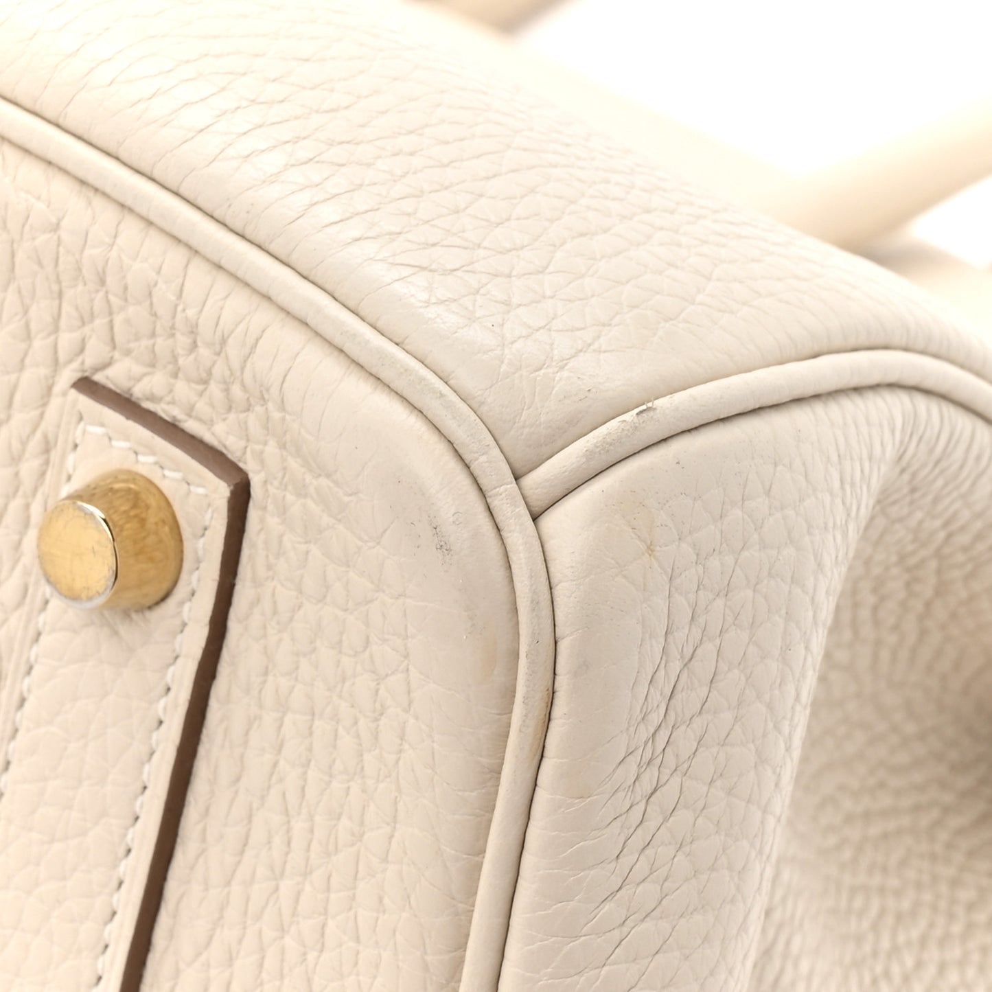 Taurillon Clemence Birkin 35 Craie