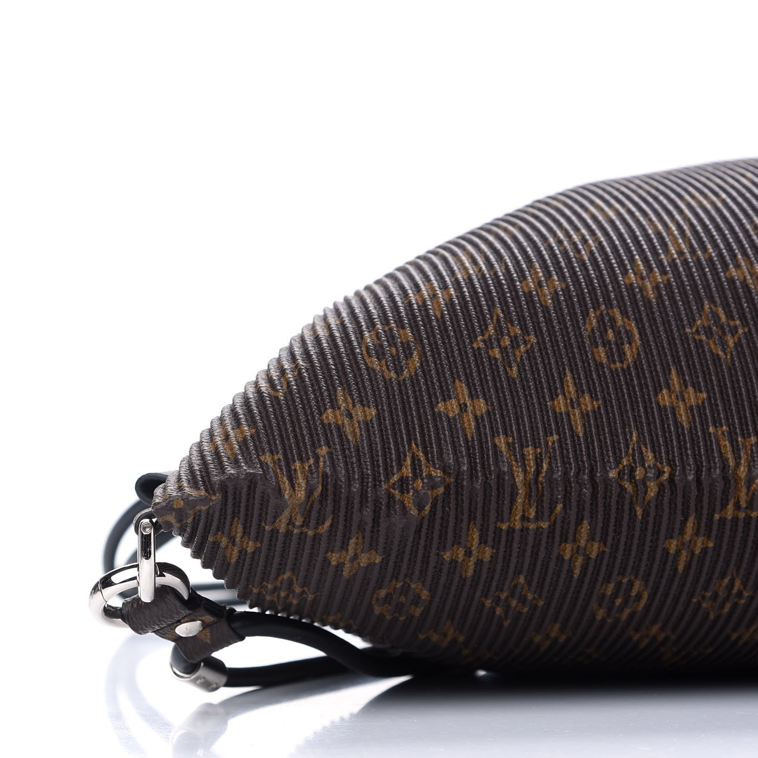 Louis Vuitton Monogram Canvas Pleated Explorer Bag MM 7 of 8