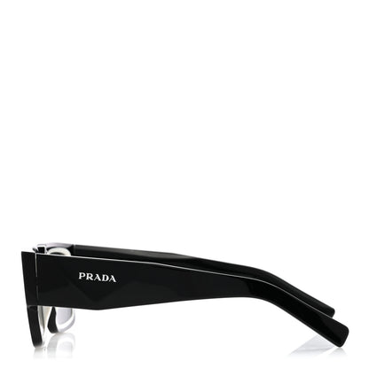 Prada Acetate Symbole Sunglasses SPR B17 Black 3 of 7
