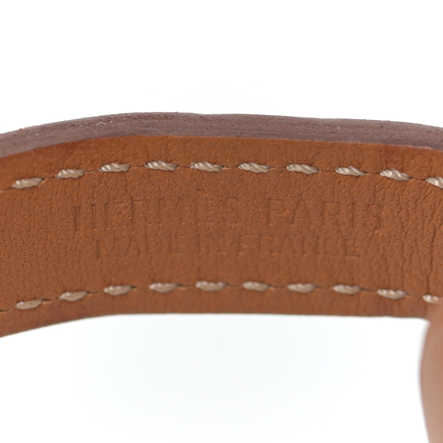 Hermes Barenia Fetiche Bracelet S Fauve 5 of 9