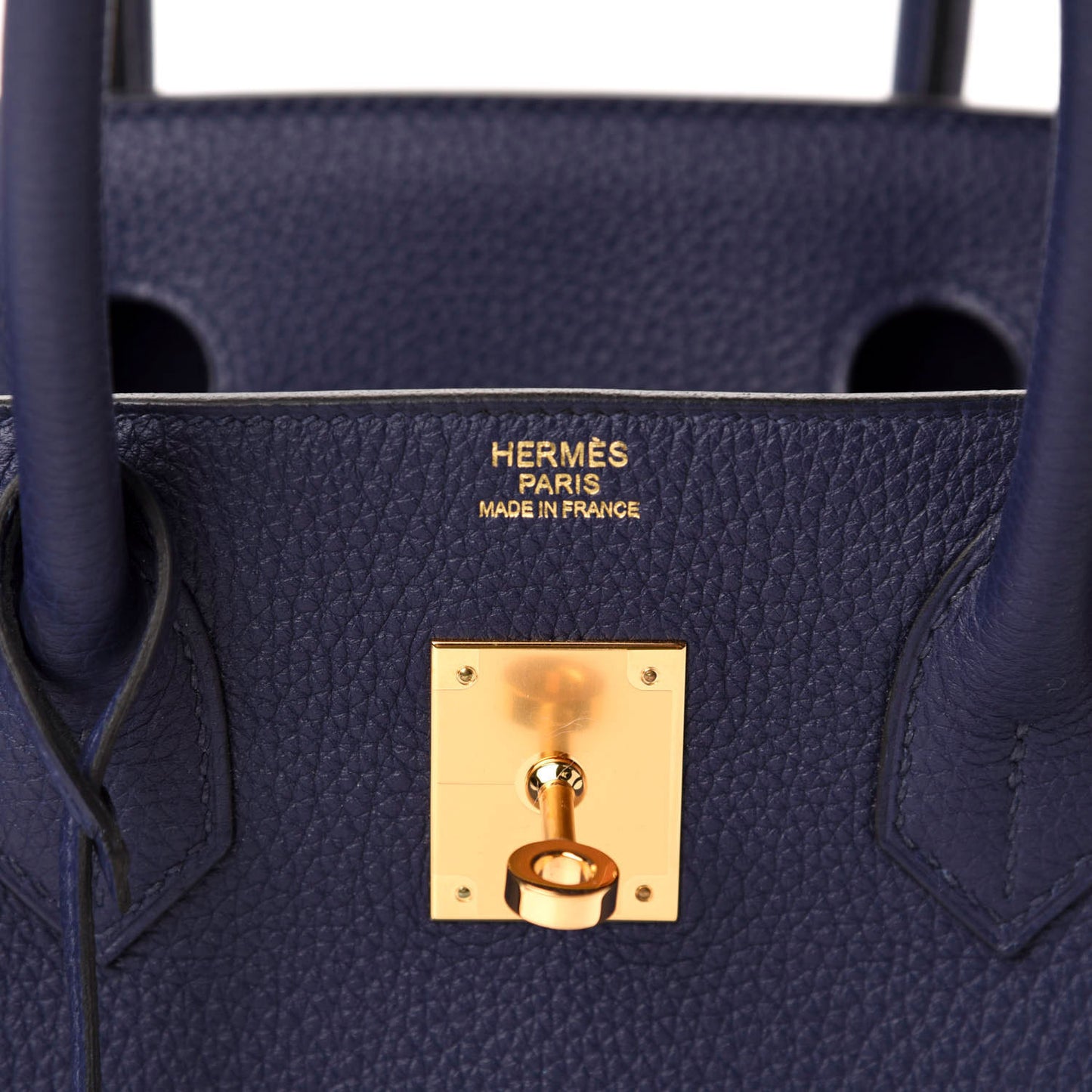 Togo Birkin 30 Bleu Encre