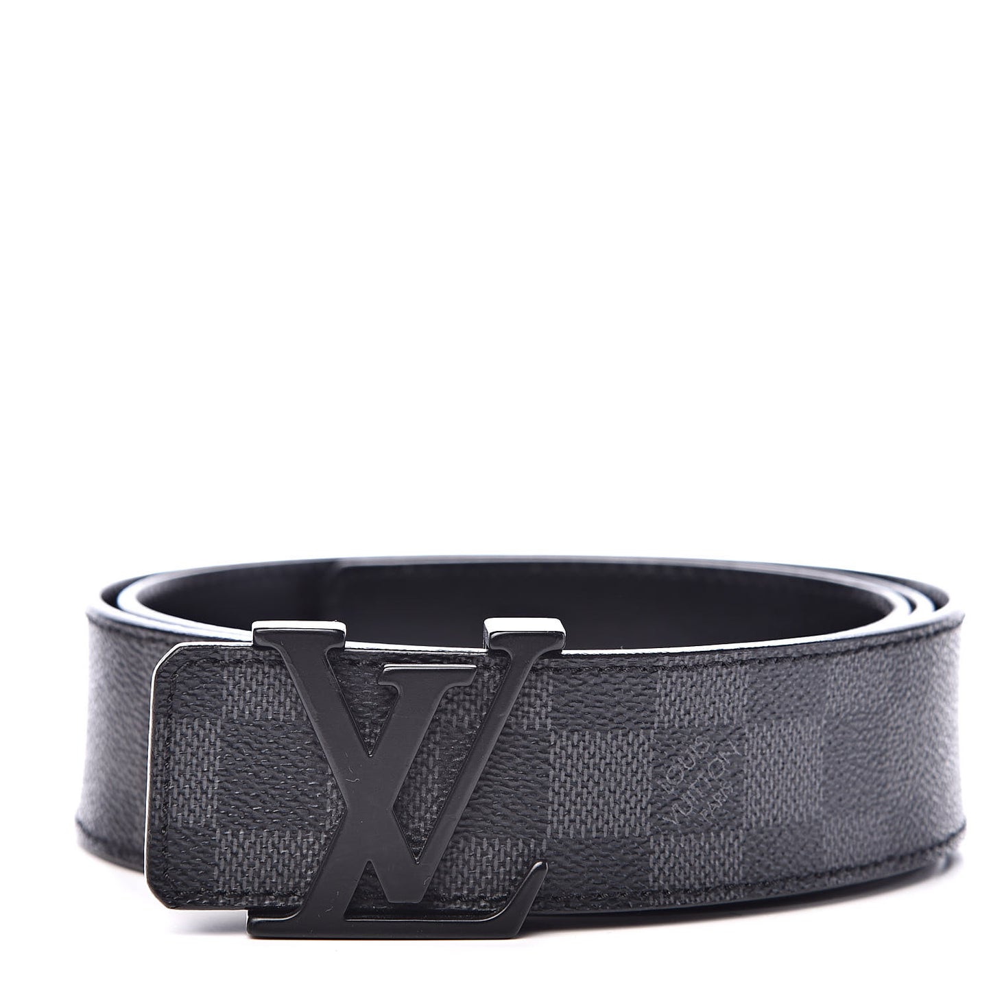 Damier Graphite LV Initiales Belt 100 40