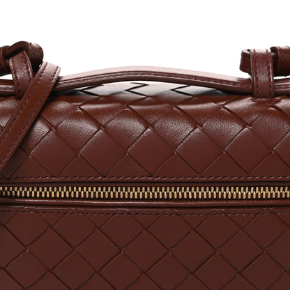 Bottega Veneta Nappa Intrecciato Bang Bang Vanity Case Sapele 9 of 11