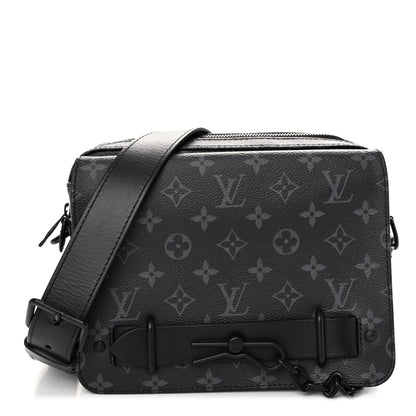 Louis Vuitton Monogram Eclipse Steamer Messenger 1 of 10