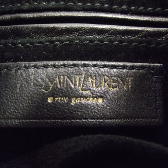 Saint Laurent Taurillon Zip Hobo Black 7 of 10