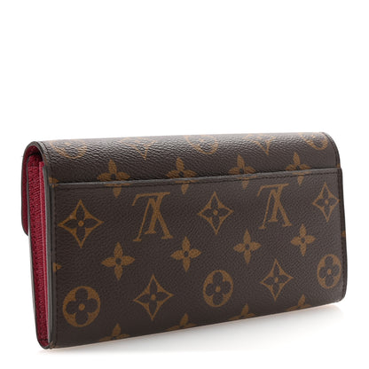 Louis Vuitton Monogram Sarah Wallet NM Fuchsia 3 of 7
