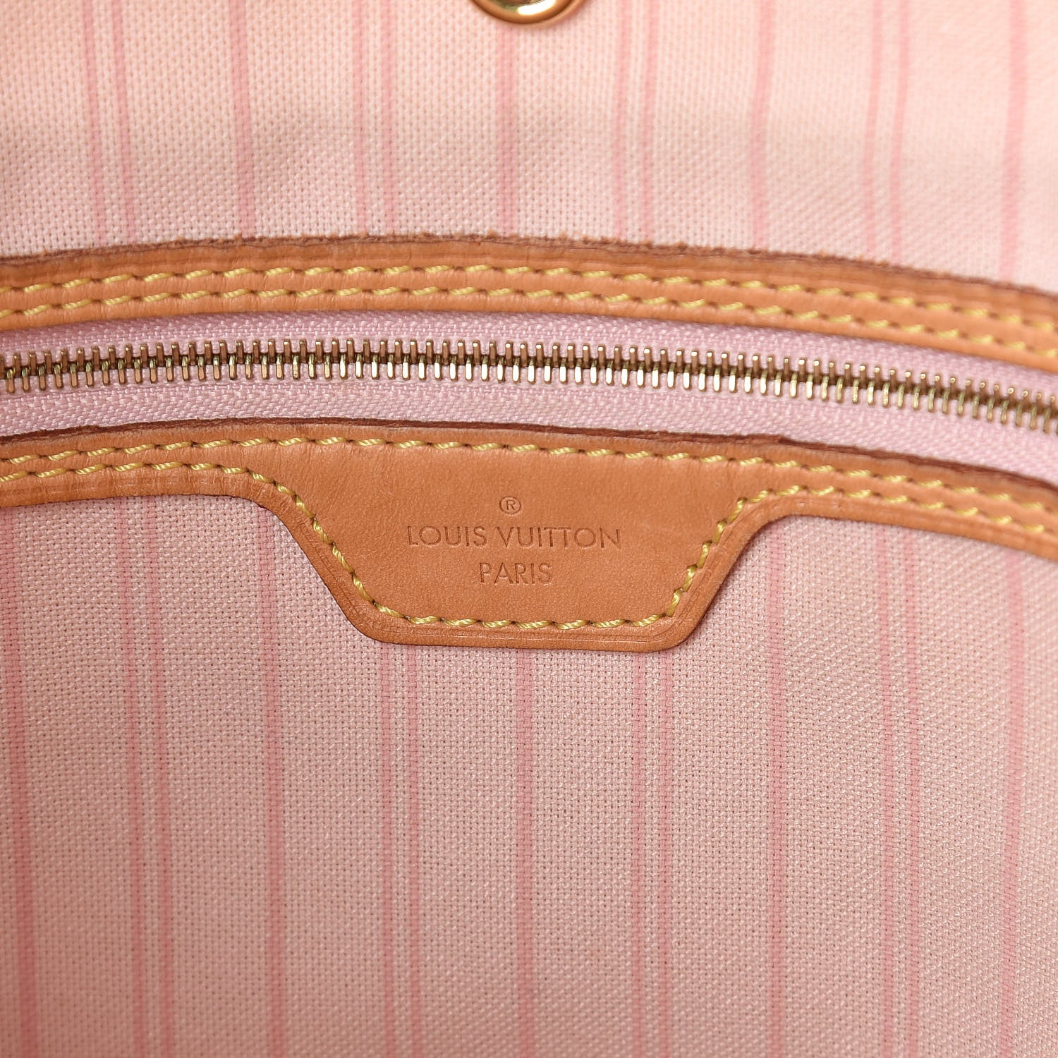 Louis Vuitton Damier Azur Delightful PM Rose Ballerine 6 of 15