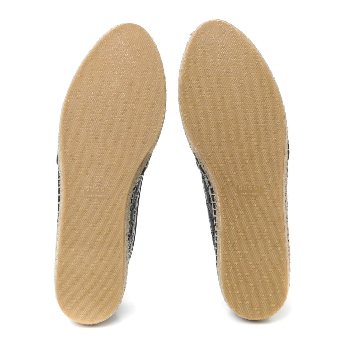 Microguccissima Signature Espadrilles 40 Black