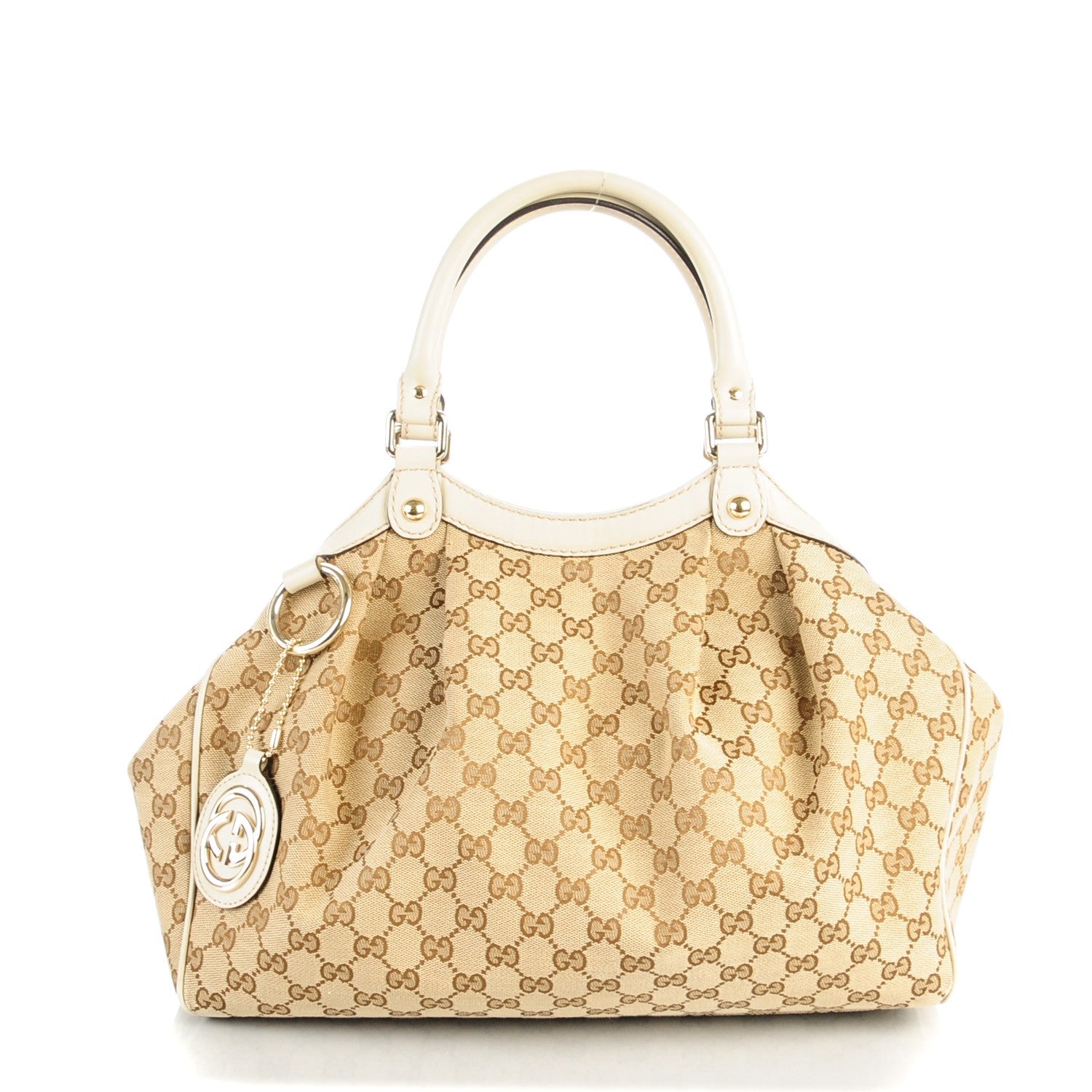 Gucci Monogram Medium Sukey Tote Off White 1 of 7