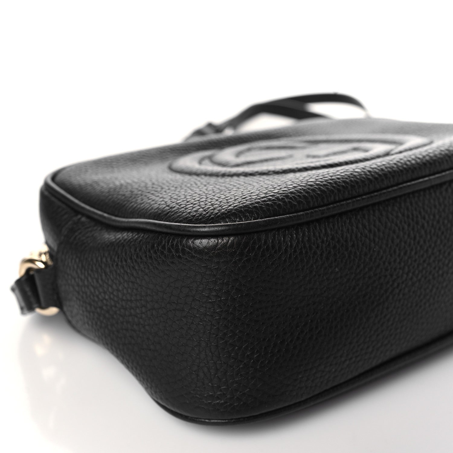 Gucci Pebbled Calfskin Small Soho Disco Bag Black 8 of 11