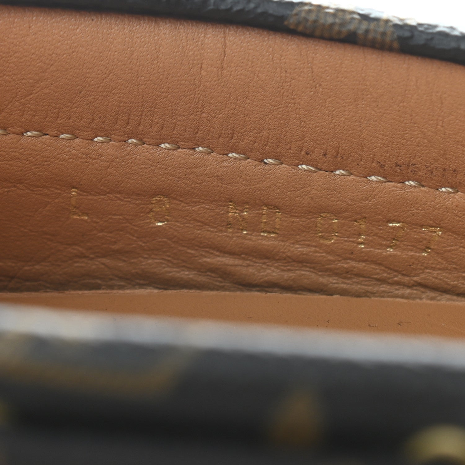 Louis Vuitton Monogram Mens Arizona Car Shoe Moccasin Loafers 8 9 of 9