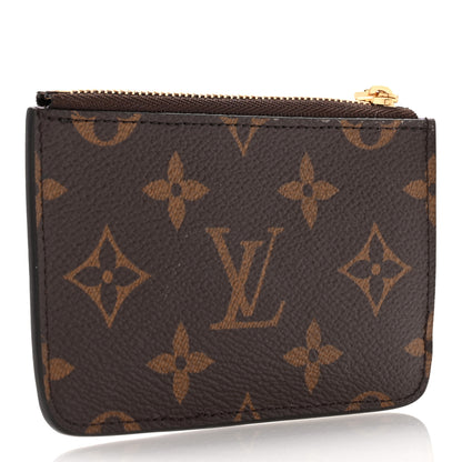 Louis Vuitton Monogram Zipped Romy Card Holder Bubble Tea 3 of 7