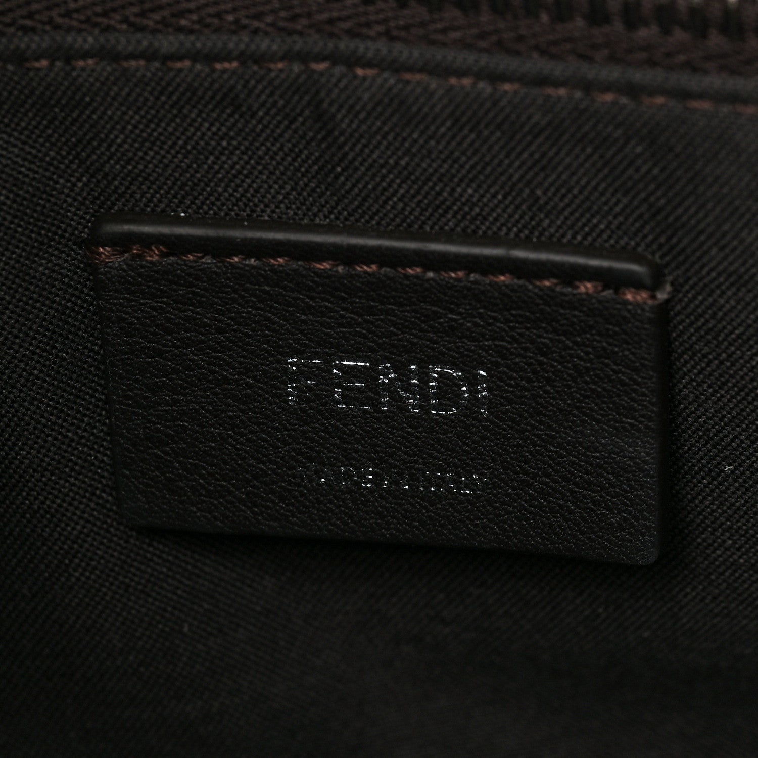 Fendi Vitello King Logo Embossed Medium By The Way Boston Bag White Ice 6 of 8
