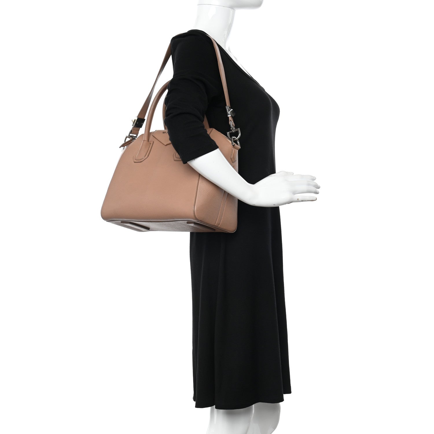 Givenchy Sugar Goatskin Small Antigona Medium Beige 2 of 15