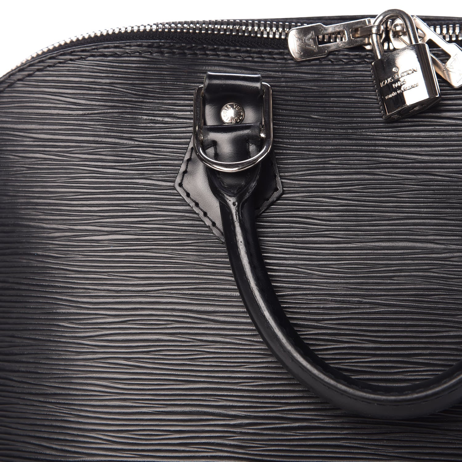 Louis Vuitton Epi Alma PM Black 13 of 18