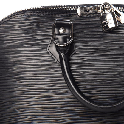 Louis Vuitton Epi Alma PM Black 13 of 18