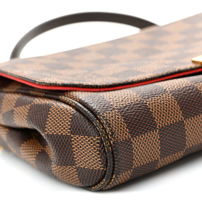 Louis Vuitton Damier Ebene Favorite MM 9 of 10