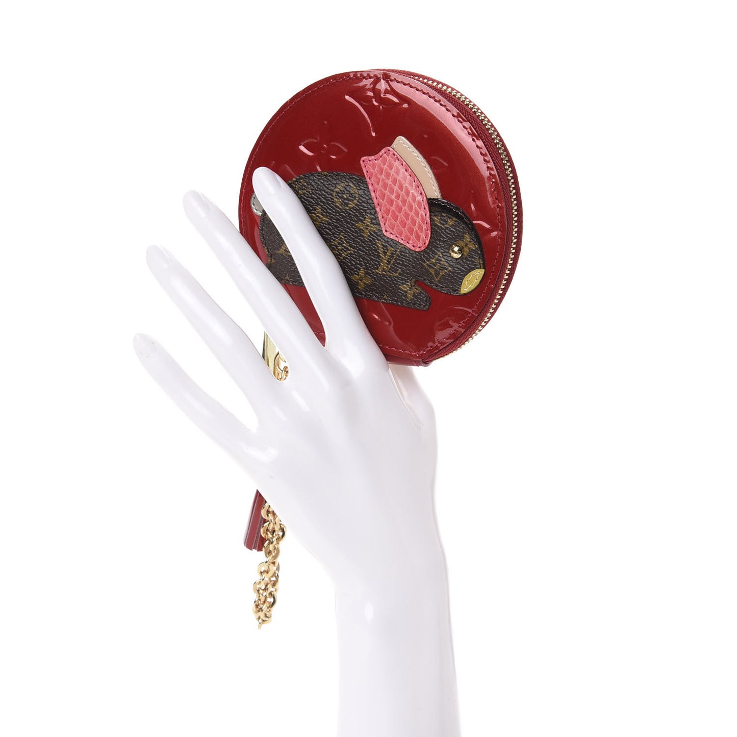 Vernis Animania Lapin Bunny Round Coin Purse Pomme D'Amour