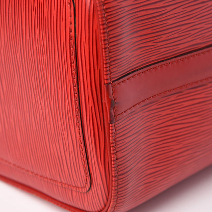 Louis Vuitton Epi Speedy 25 Castillan Red 14 of 15