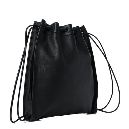 Alexander Wang Pebbled Calfskin Studded Gym Sack Bag Black 3 of 9