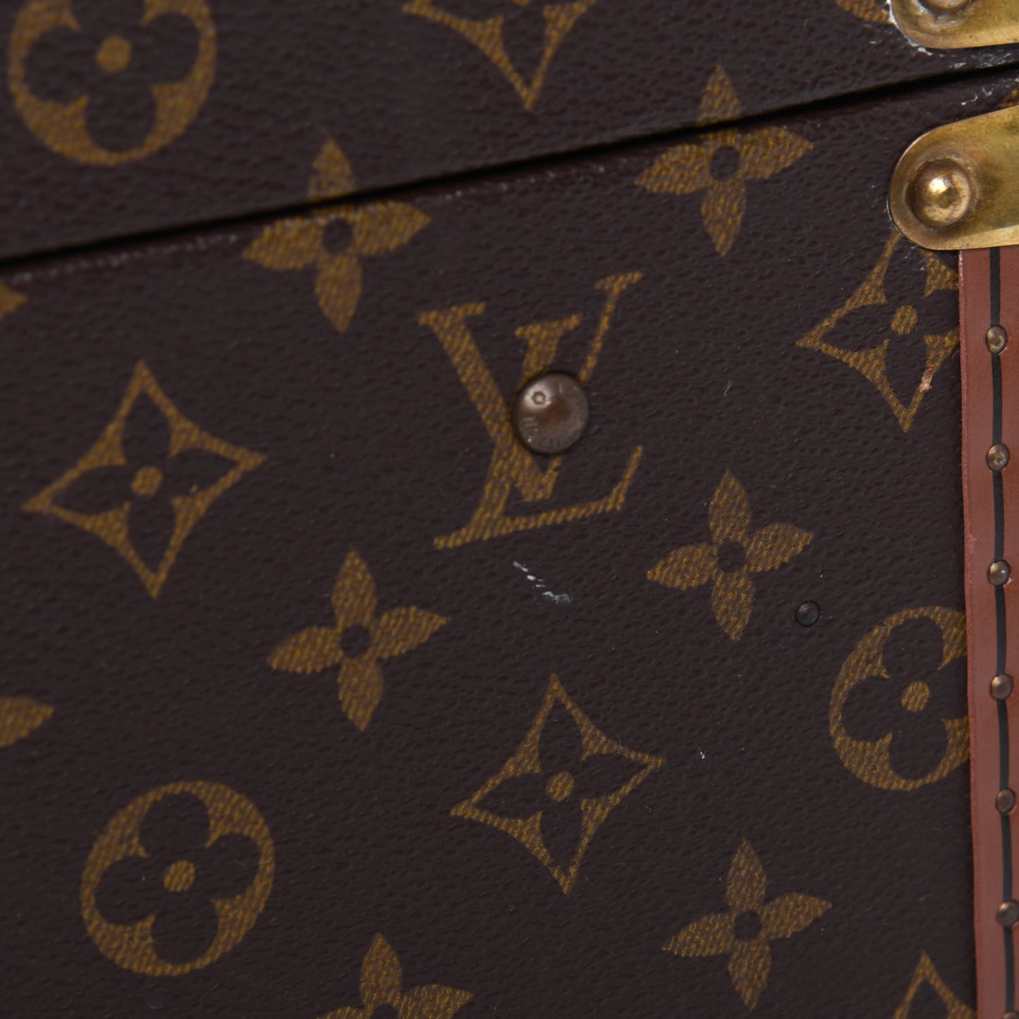 Monogram Boite Flacons Beauty Train Trunk Case