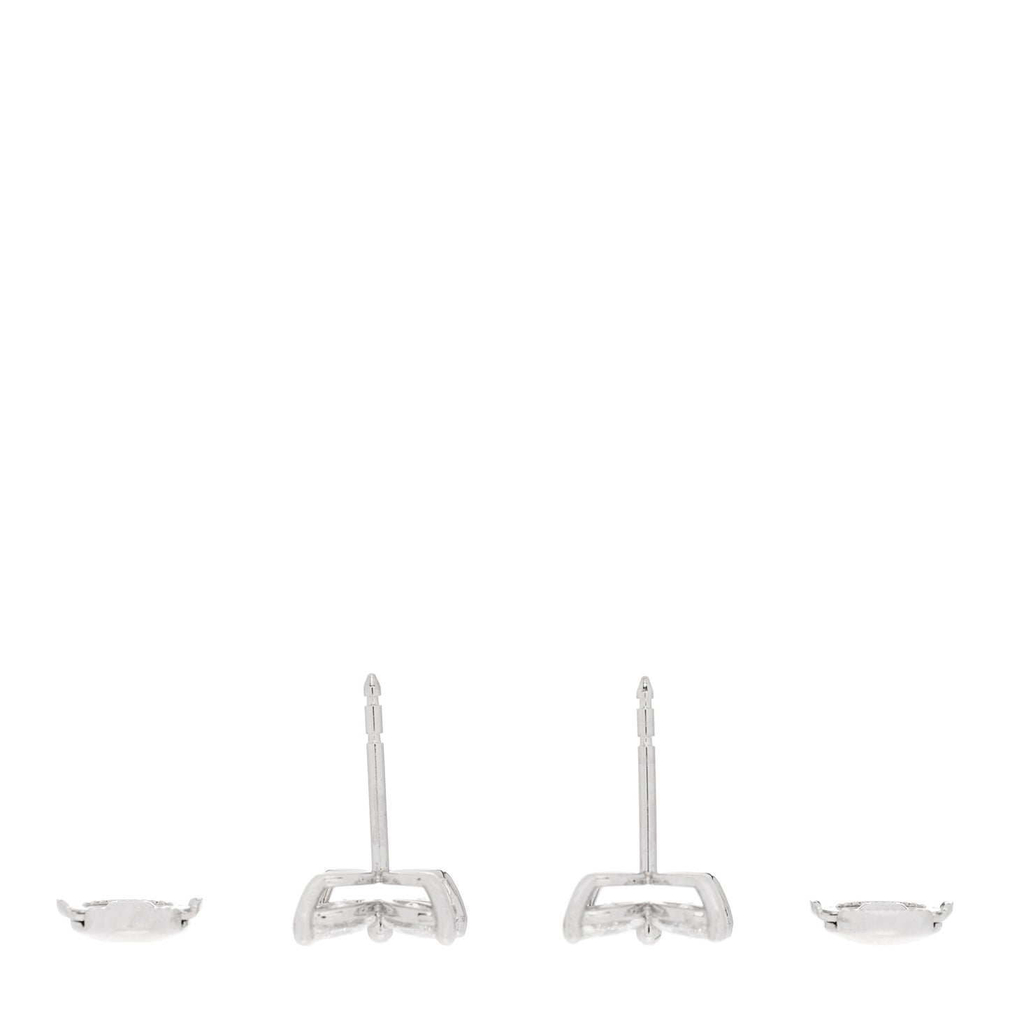 Platinum Diamond Large Victoria Earrings