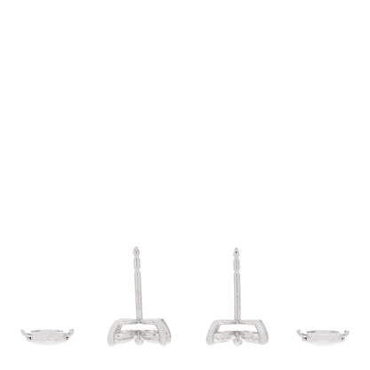 Tiffany Platinum Diamond Large Victoria Earrings 3 of 4