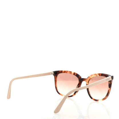 Prada Acetate Pillow Cat Eye Sunglasses SPR 03X Tortoise 4 of 8