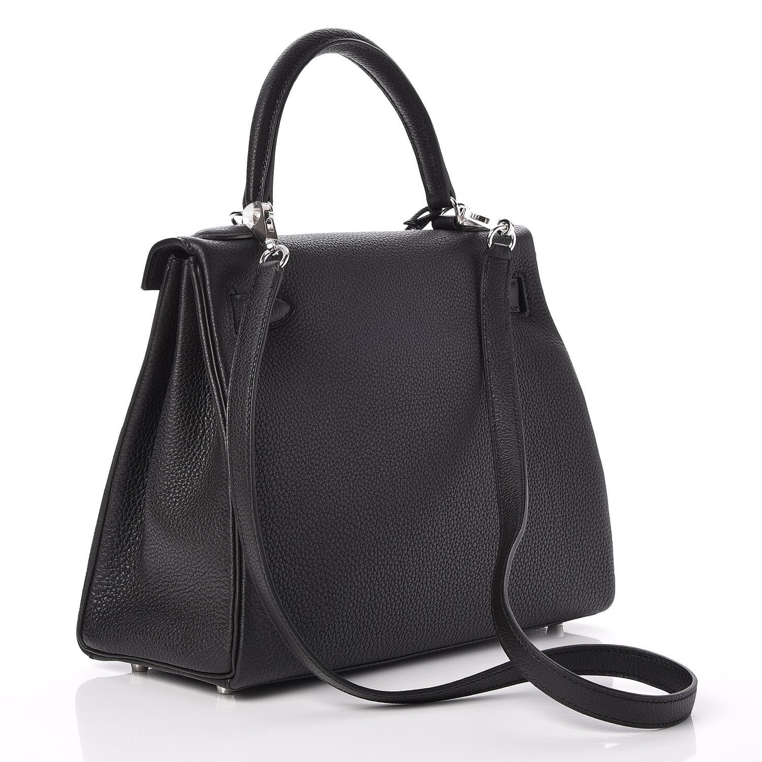 Hermes Togo Kelly Retourne 28 Black 3 of 33
