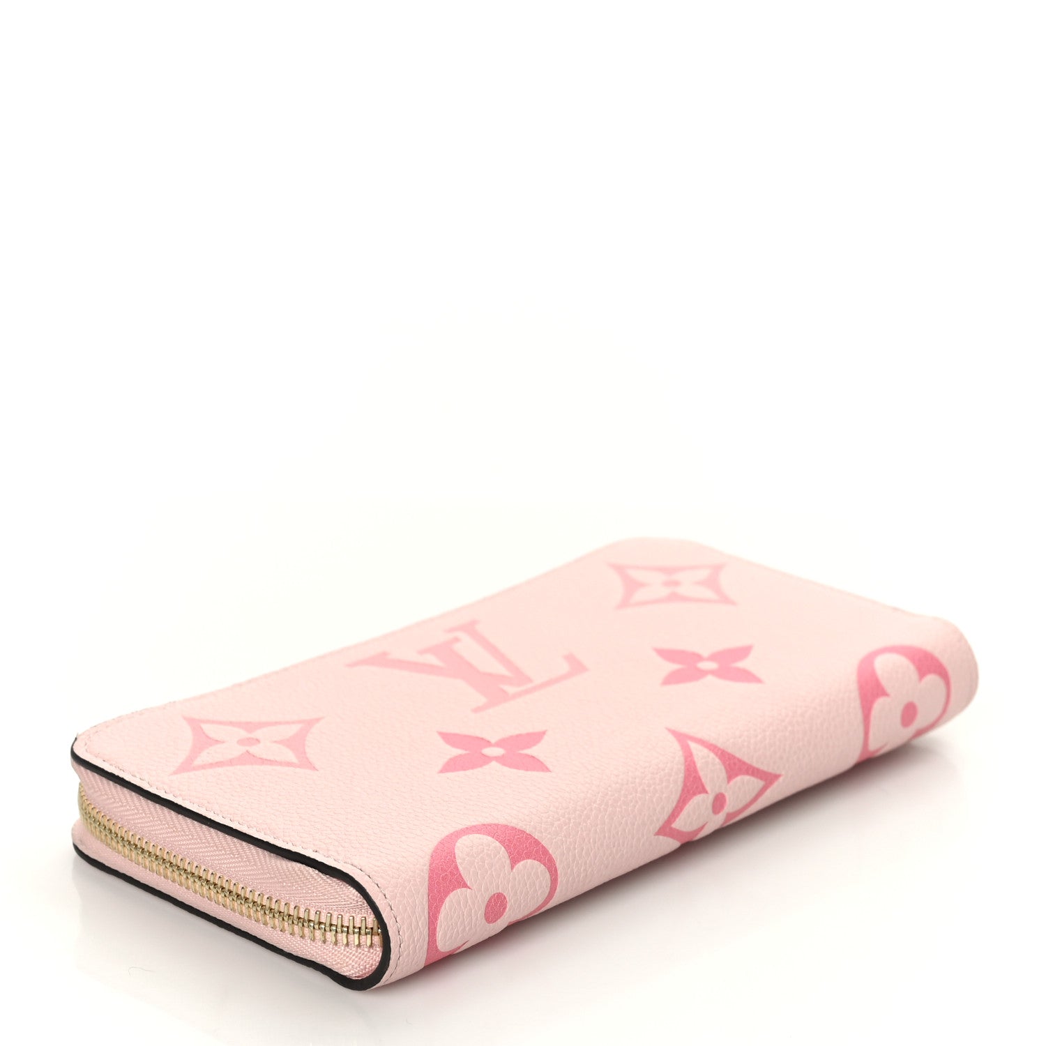 Louis Vuitton Empreinte Monogram Giant By The Pool Zippy Wallet Bouton De Rose 4 of 9