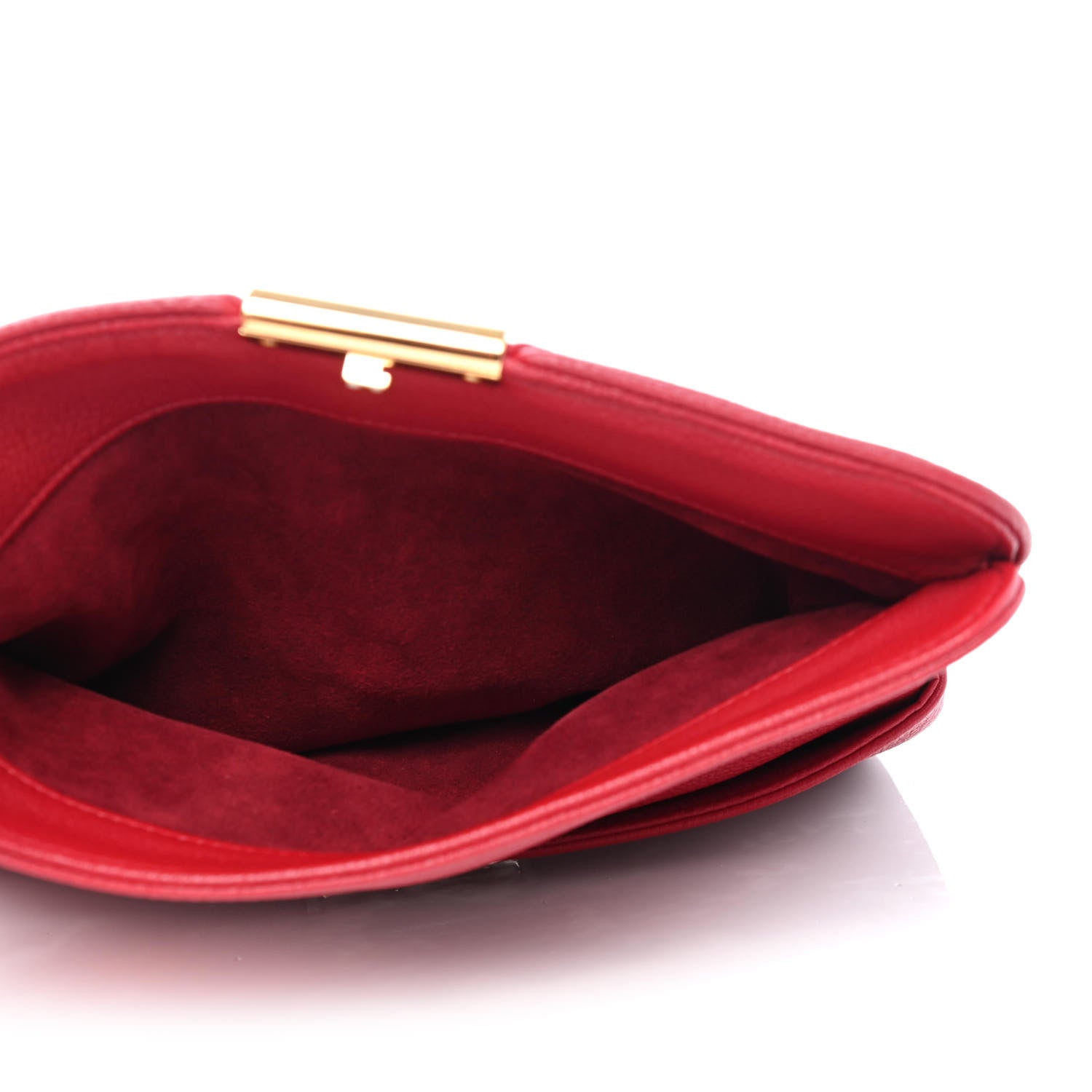 Louis Vuitton Calfskin Sofia Coppola Slim Clutch MM Cherry 4 of 4