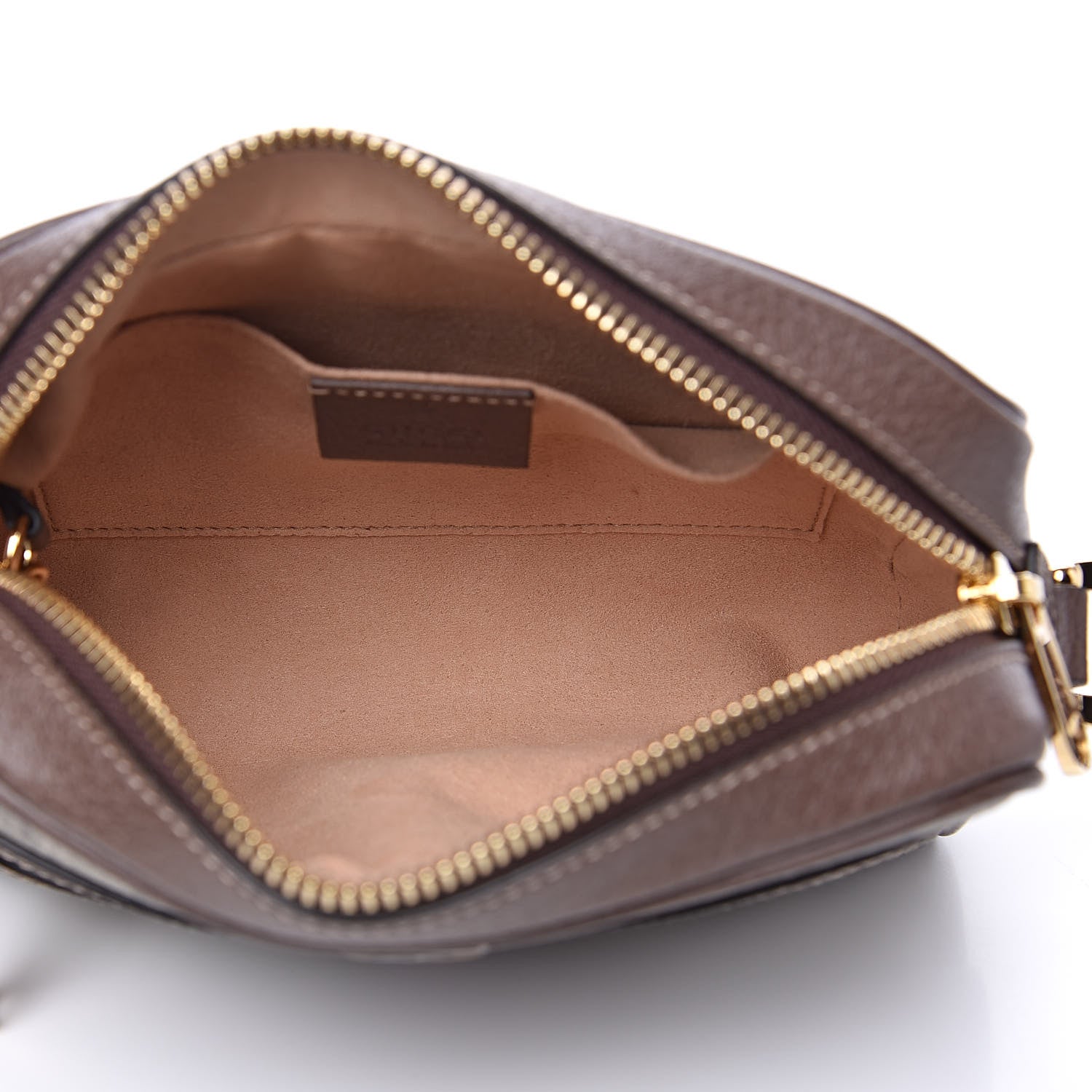 Gucci GG Supreme Monogram Web Mini Ophidia Shoulder Bag Brown 5 of 11