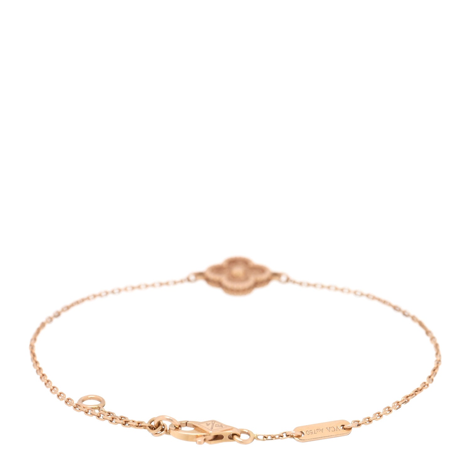Van Cleef & Arpels 18K Rose Gold Sweet Alhambra Bracelet 2 of 3