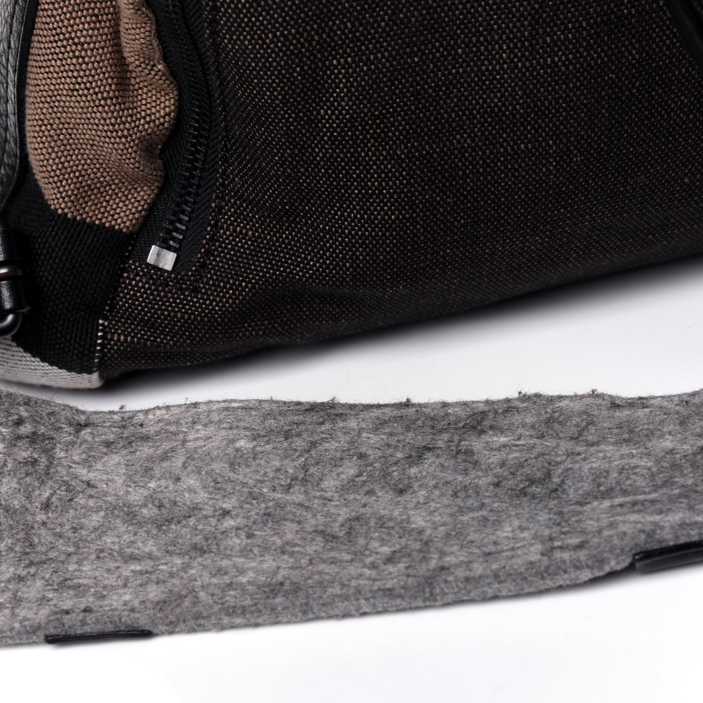 Canvas Mega Check Korbin Backpack Camel