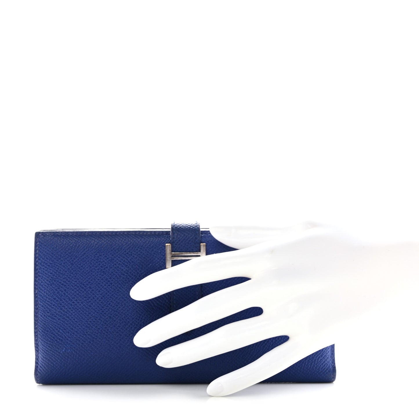 Epsom Bearn Gusset Wallet Bleu Electrique