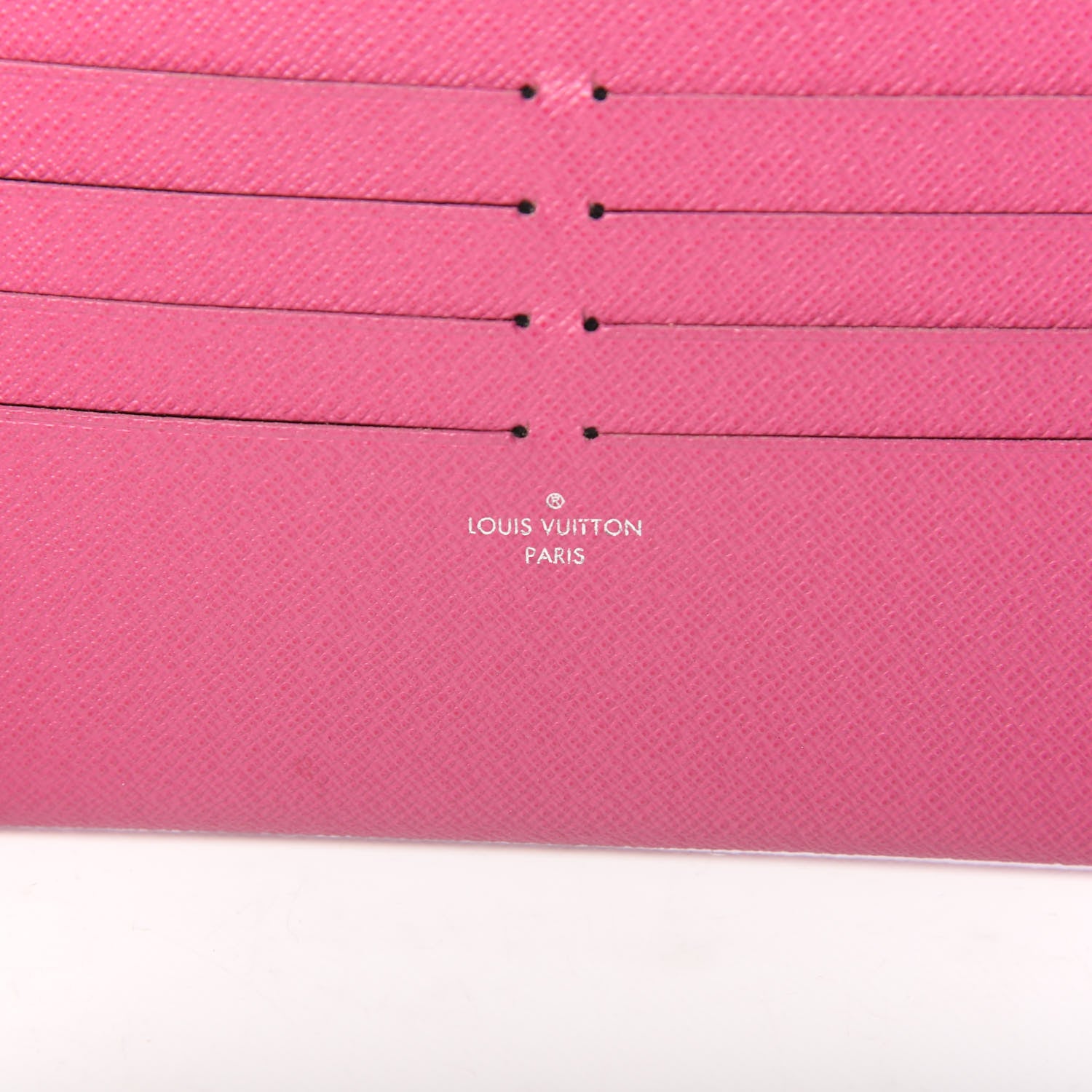 Louis Vuitton Calfskin Felicie Card Holder Insert Pink 6 of 6