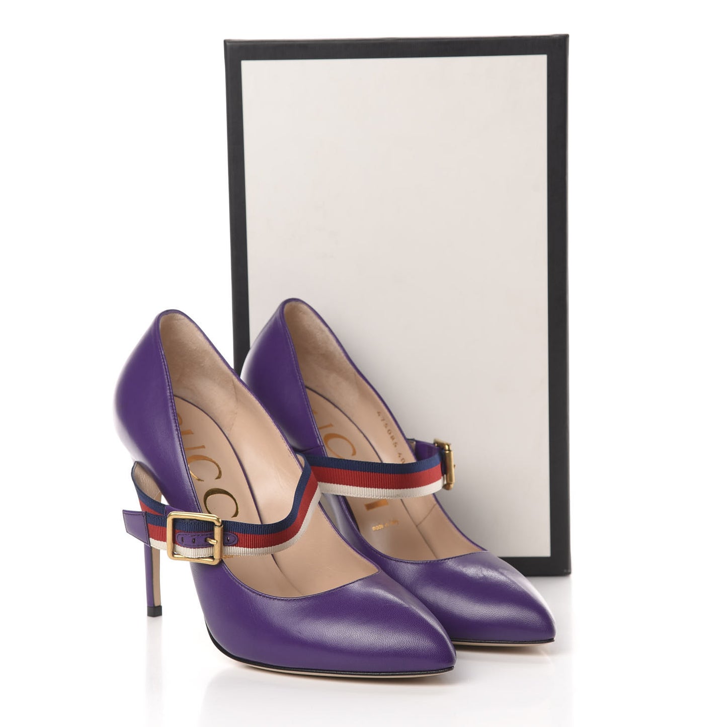 Malaga Kid Sylvie High Heel Pumps 40 Shine Purple