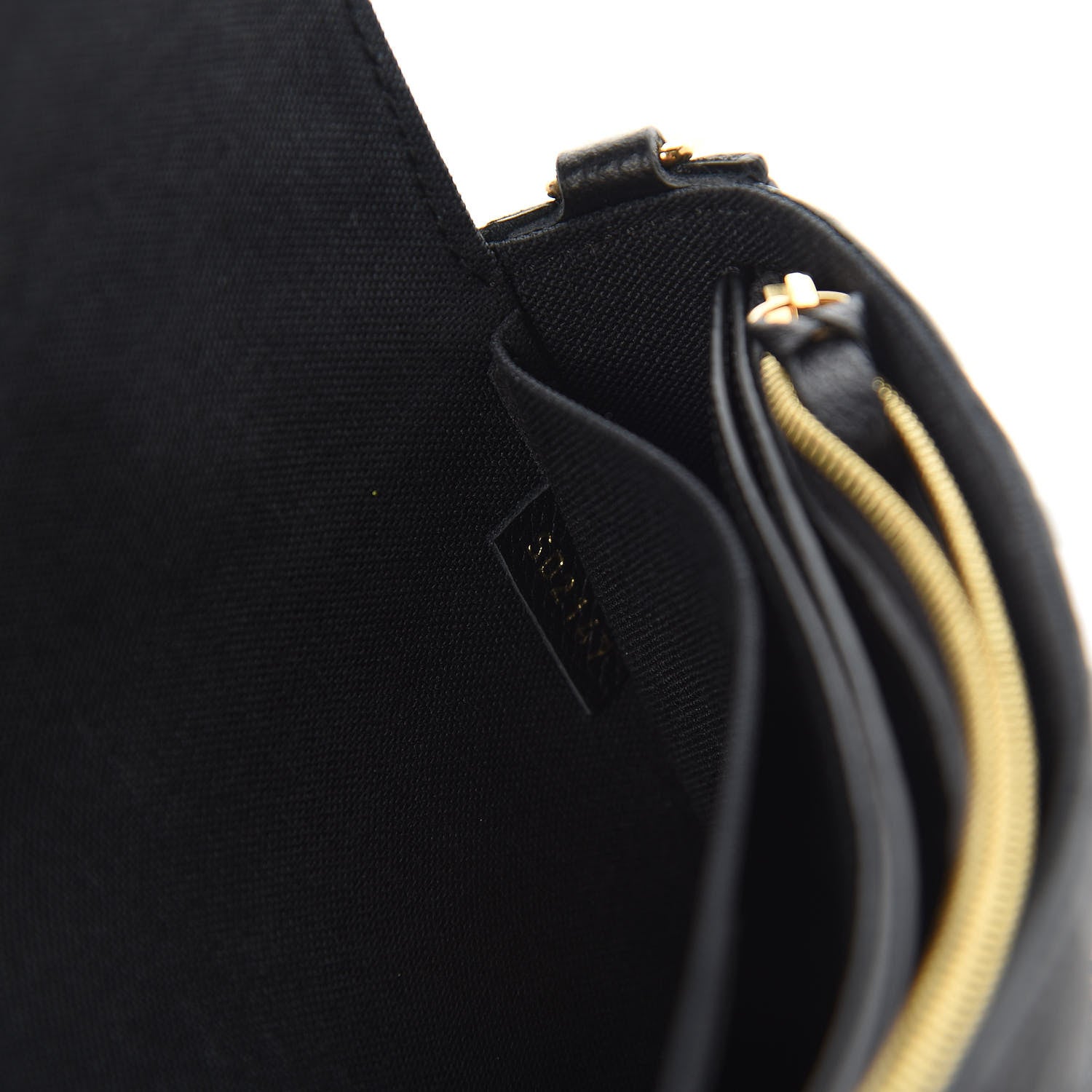 Louis Vuitton Empreinte Pochette Felicie Chain Wallet Black 10 of 12