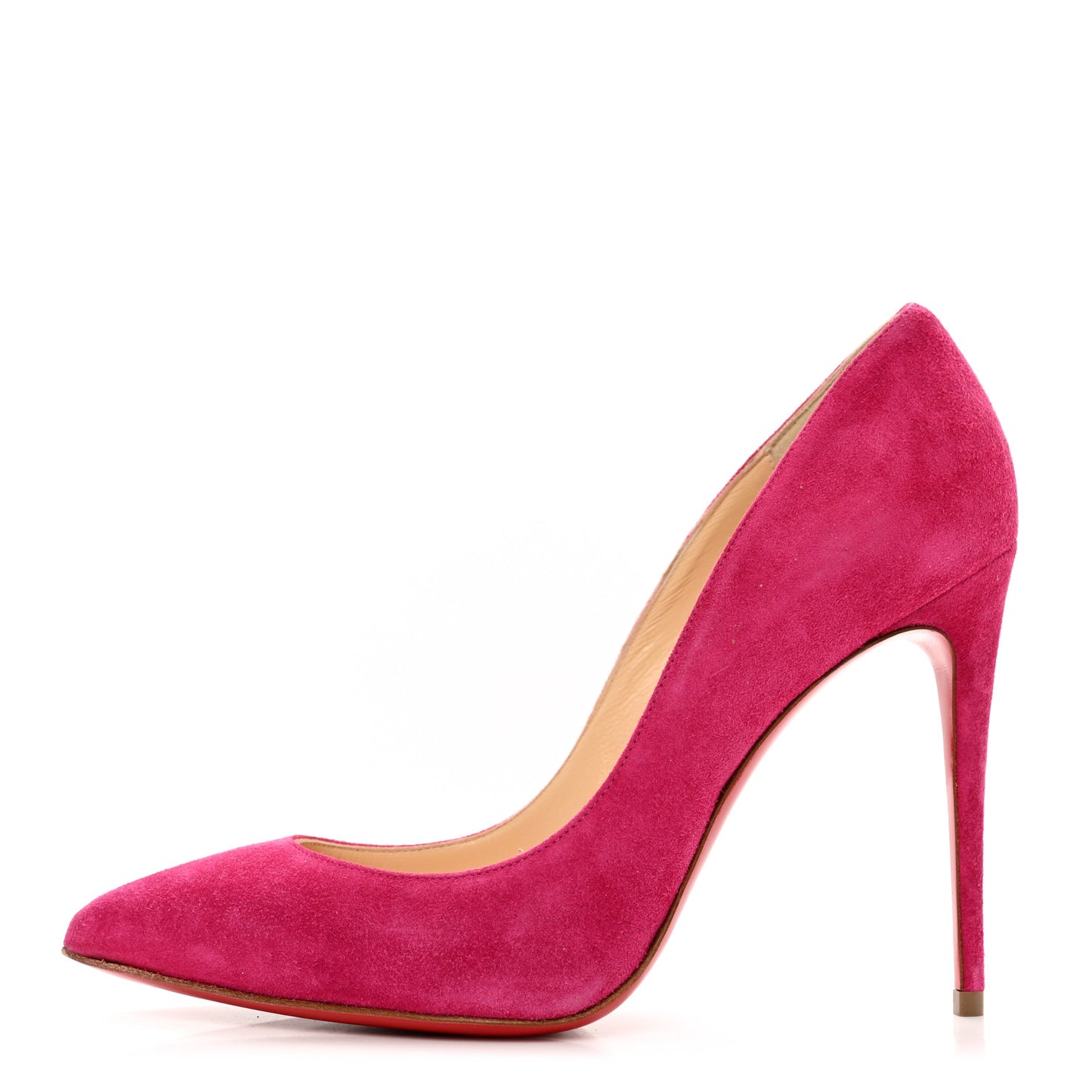 Suede Decoltish 100 Pumps 36.5 Pink