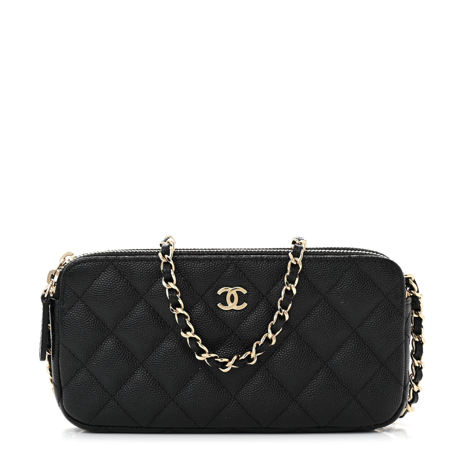 Chanel Caviar Quilted Small Clutch With Chain Black 1 of 14