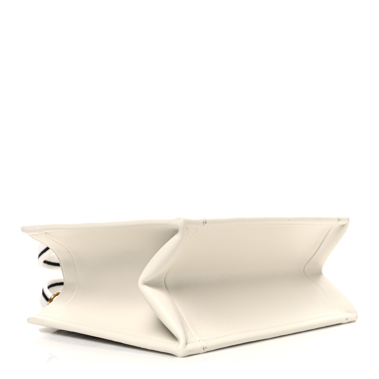 Christian Dior Calfskin Canvas Embroidered Small Dioramour Je Vous Adore Book Tote With Strap White Black Red 3 of 9