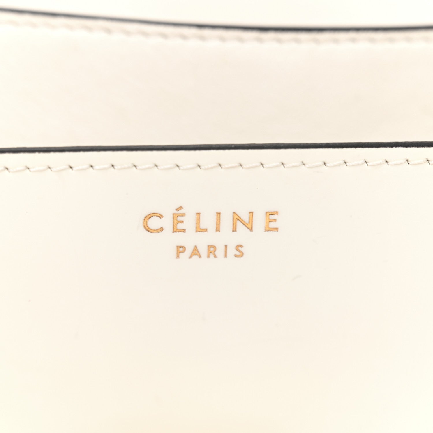 Celine Spazzolato Calfskin Medium Classic Box Flap Bag White 6 of 12