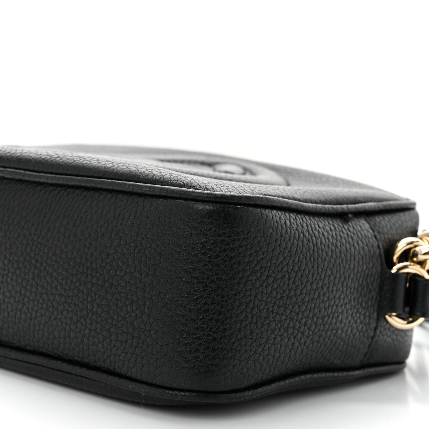 Gucci Pebbled Calfskin Small Soho Disco Bag Black 10 of 12