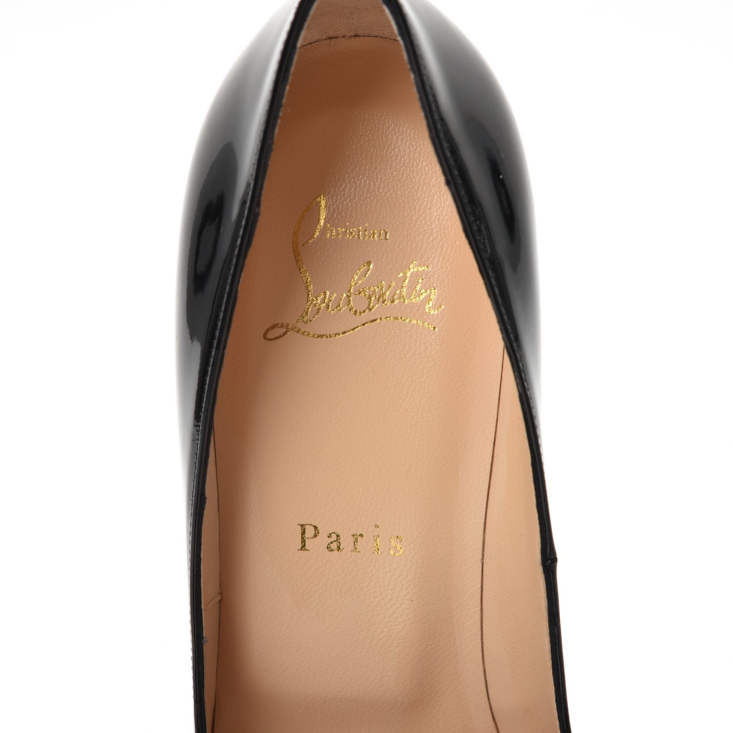 Patent New Very Prive 120 Pumps 38.5 Black Red