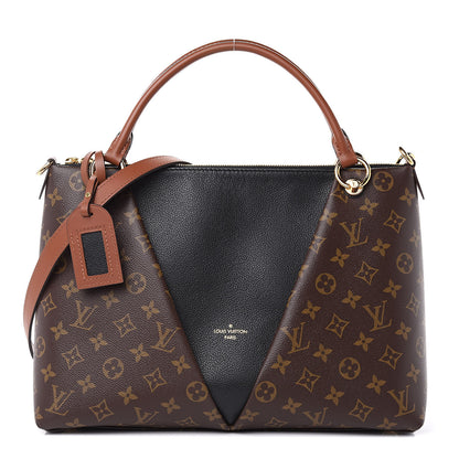 Louis Vuitton Monogram V Tote MM Black 1 of 10