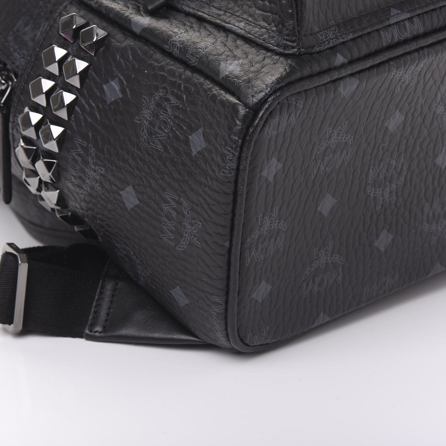 Visetos Small Side Stud Stark Backpack Black