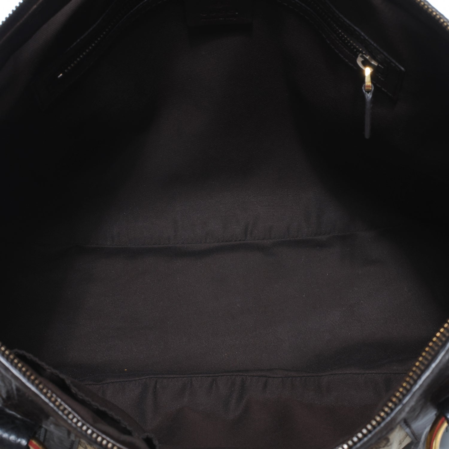 Gucci Monogram Interlocking G Tote Dark Brown 5 of 7