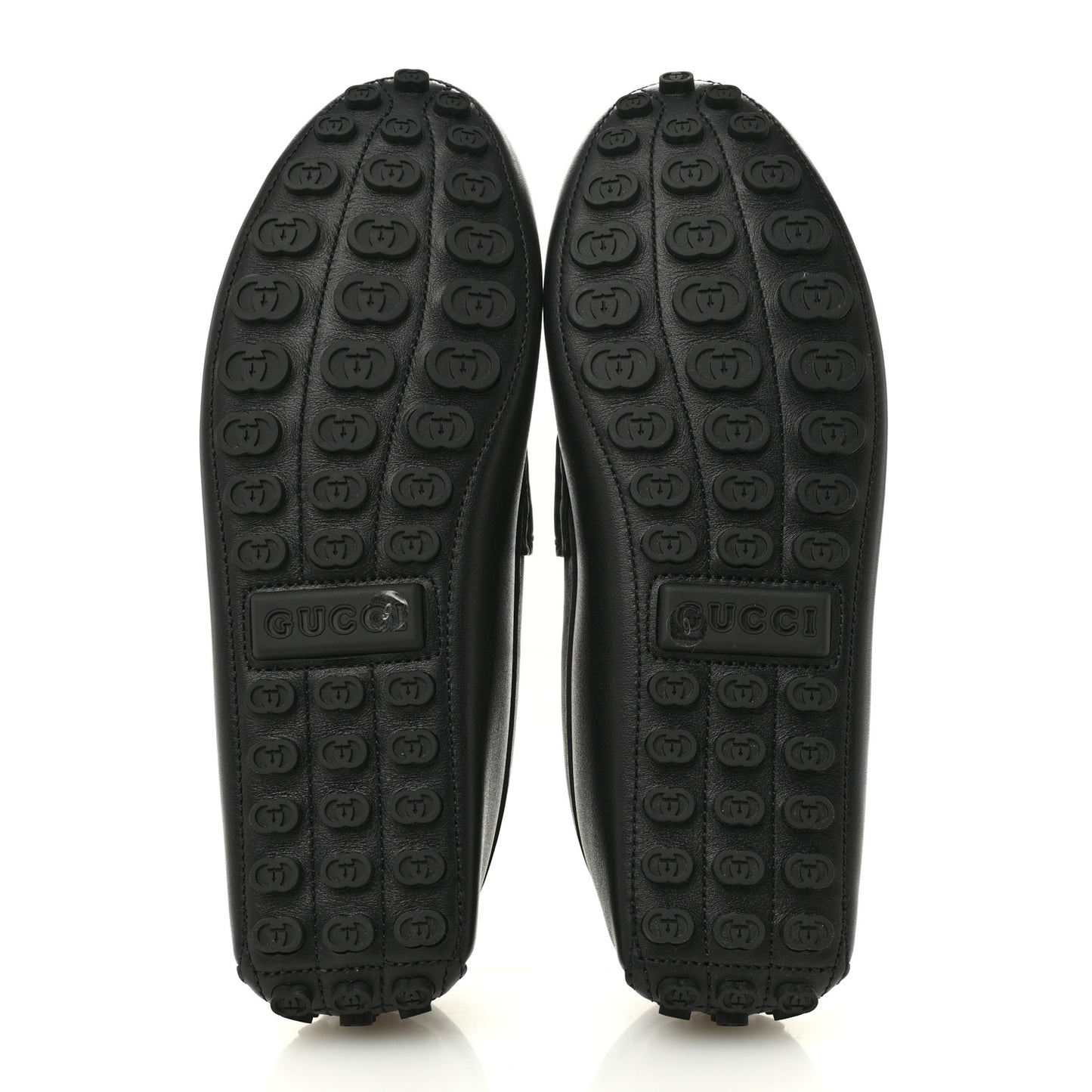 Soft Clove Calfskin Mens Horsebit Driver Loafers 9 Black